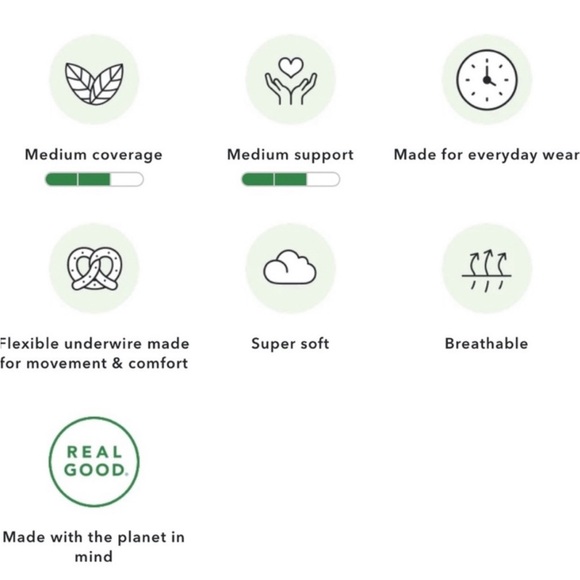 NWT Blue AerieSMOOTHEZ Mesh Bra - Picture 2 of 3